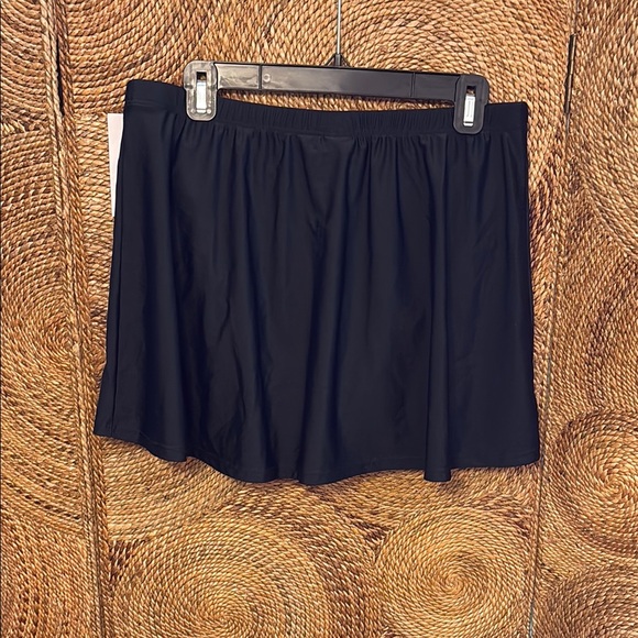Swimsuits For All Classic Black Swim Skort Size 14 - Picture 7 of 7